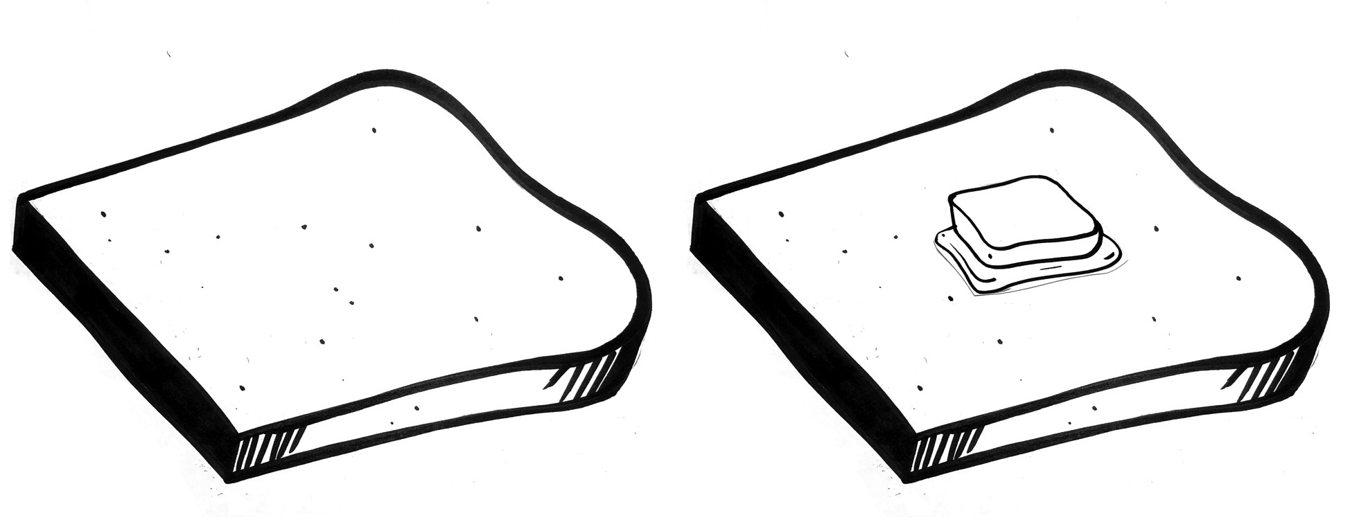 the binary number '01' in toast